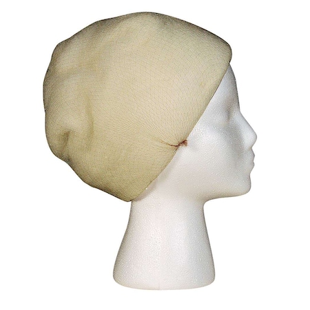 Cellucap Hairnet Light Weight Nylon Light Brown 22, PK1440 HN4LB